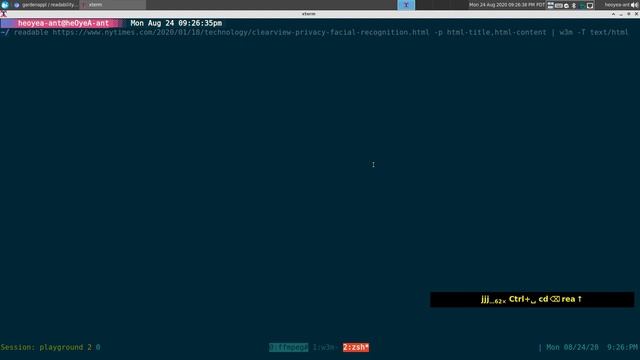 readability-cli -- Firefox Reader Mode In Your Terminal (readable) - Linux CLI смотреть онлайн