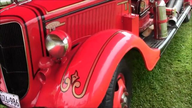 1936 Ford V8 Pumper Walk Around смотреть онлайн