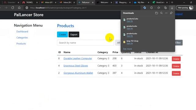 Export and Import Excel Sheets смотреть онлайн