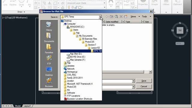 Painting AutoCAD Drawings with Photoshop: 01/10 Generating EPS Files смотреть онлайн