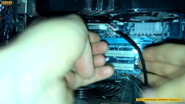 Masaüstü PC'ye PCI-Exp Wi-Fi ve Bluetooth Kart Montajı Nasıl Yapılır? смотреть онлайн