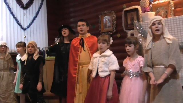 Дети славят Христово Рождество . смотреть онлайн