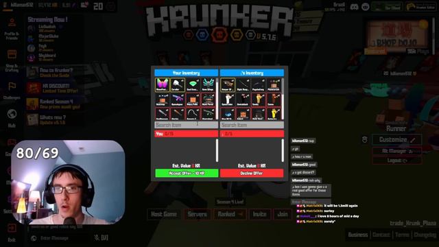 NOTHING TO ETERNAL FROST UNOBTAINABLE COMPLETE! - Krunker Roadtrip (FINAL PART)