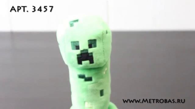 Мини-обзор |Плюшевая игрушка MINECRAFT "Creeper" Крипер| смотреть онлайн