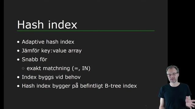Index och prestanda i databasen (med Mikael) смотреть онлайн