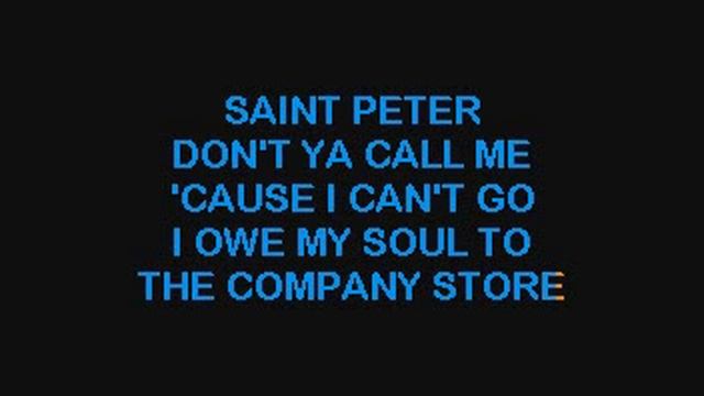 SC7507 06 Ford, Tennessee Ernie Sixteen Tons [karaoke] смотреть онлайн