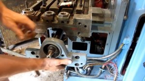 Установка стола на фрезерный станок 6М12П / фрезерный станок 6М12П