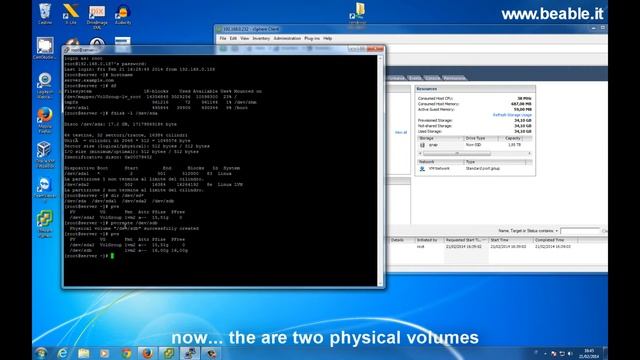 Tutorial 68: Hard disk space resizing with LVM смотреть онлайн