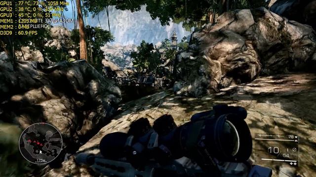 Sniper Ghost Warrior 2 тест GPU смотреть онлайн