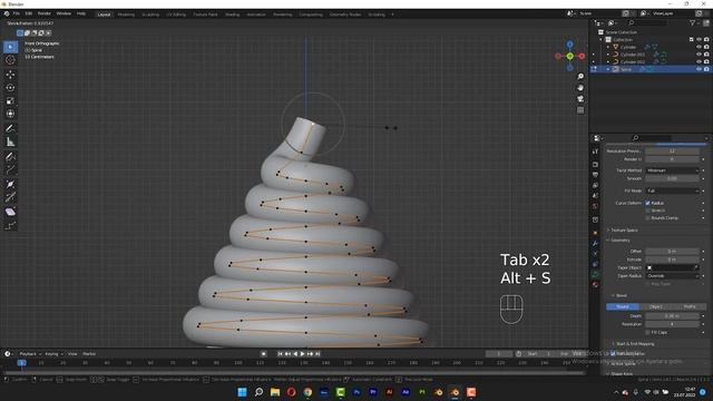 Blender 3D Ice Cream Modeling Tutorial - Quick and Easy - Blender 3D Tutorial смотреть онлайн