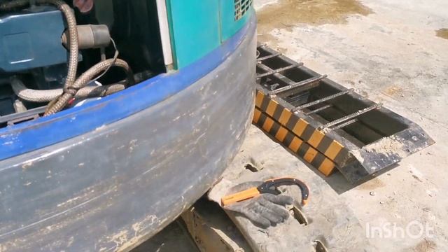 Замена масла двс Hanix sb300. смотреть онлайн