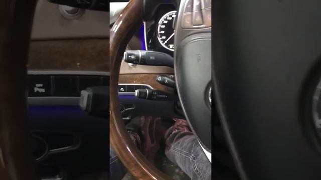 Mercedes 222 рулевая рейка электрическая шумит диагностика смотреть онлайн