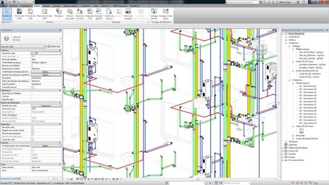 CURSO REVIT MEP GRATUITO + DOWNLOAD FAMÍLIAS + TEMPLATE COMPLETO - Instalações Hidráulicas смотреть онлайн
