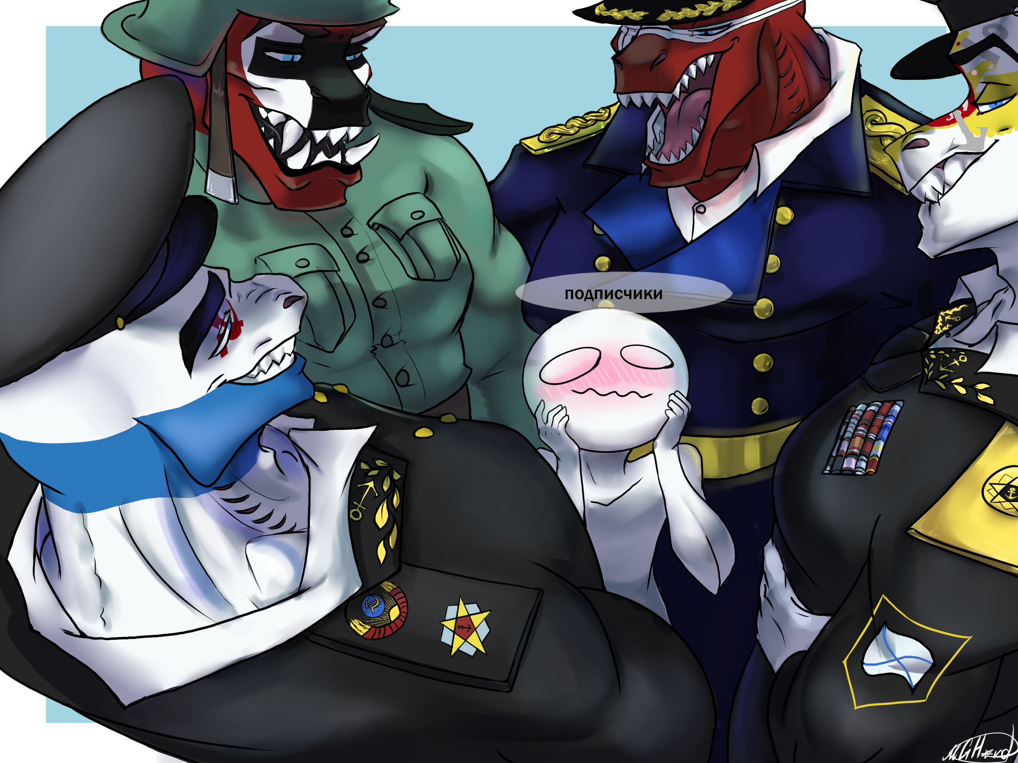 Бубсовый штурм Speedpaint