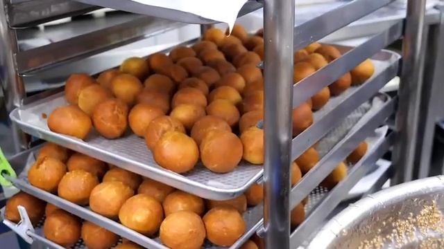 Медовый хлеб/Korean street food, honey bread/蜂蜜面包 韩国街头食品 смотреть онлайн