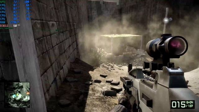 Battlefield Bad Company 2 - i5 4460 - RX 460 - 1080p 60FPS смотреть онлайн