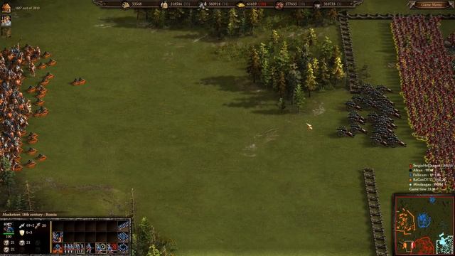 Cossacks 3 - 6P FFA THE FALL AND RISE OF PRUSSIA | Multiplayer Gameplay смотреть онлайн