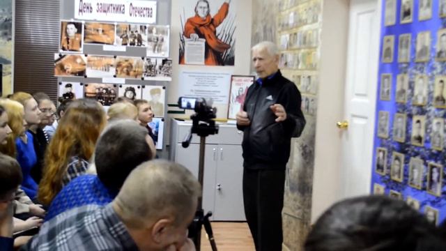 Встреча поколений в музее накануне Дня защитника Отечества смотреть онлайн