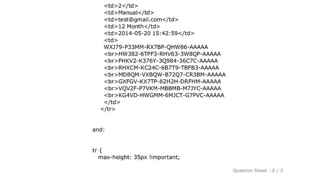 HTML : Change table row height - Bootstrap смотреть онлайн