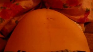 Child moves in the abdomen. Ребенок шевелиться в животе.