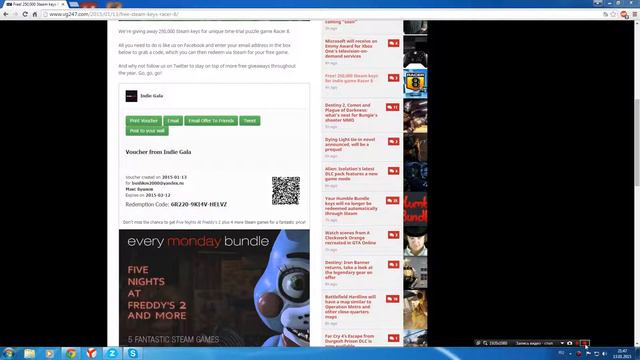 17 получаем игры в стим бесплатно 14.01.15 (с карточками) смотреть онлайн