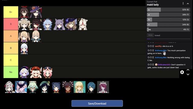 The BEST WAIFUS in GENSHIN IMPACT! Genshin Impact DEFINITIVE Waifu Tier List! смотреть онлайн