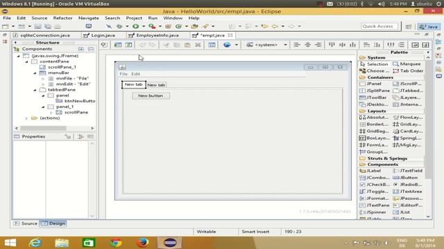 Java Eclipse GUI Tutorial 22 # How to use JTabbedPane in Eclipse Java GUI смотреть онлайн