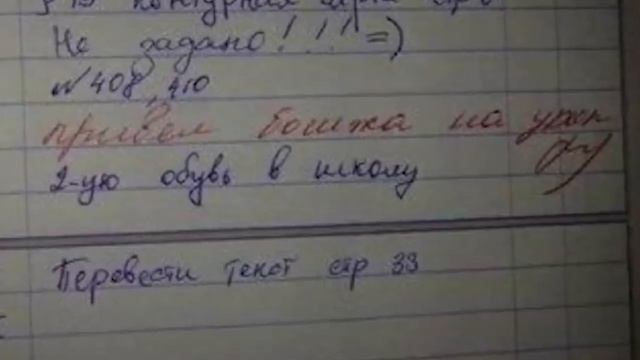 Самые смешные записи в дневниках смотреть онлайн