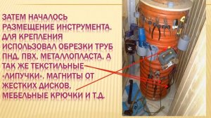 Самодельный органайзер для  инструмента в гараже своими руками