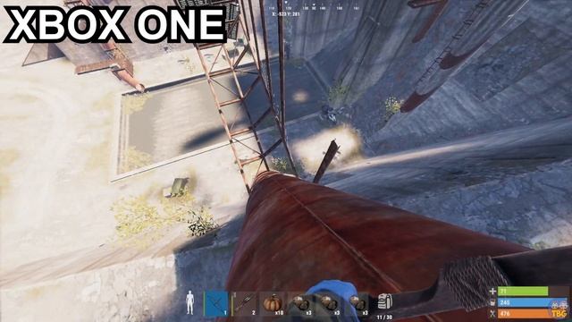 Rust Console - IS IT WORTH IT? // Xbox One vs Xbox Series X Gameplay смотреть онлайн