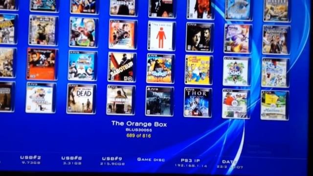PS3 CFW/Multiman 4.55 with 816 Games смотреть онлайн