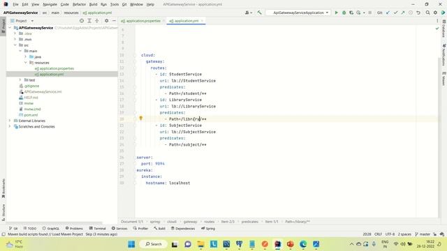 Microservice Development in Spring Boot | API Gateway Implementation |L-10 смотреть онлайн