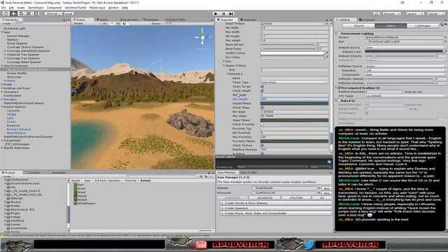Fantasy Project - Gaia Configs and more #gamedev #leveldesign #unity3d (Part 8) смотреть онлайн