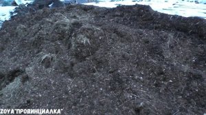 Конская подстилка/ Конский навоз/ЧТО ПО ЧЁМ??!!?Готовимся к весне!! #horsemanur #village  #thegarde