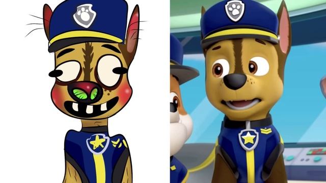 paw patrol drawing meme - The movie funny clip -call paw patrol chase 2021 drawing meme смотреть онлайн