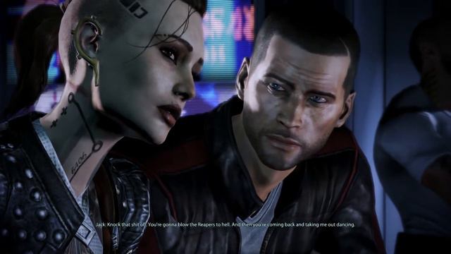 Mass Effect 3: Looking back with Jack (romance) смотреть онлайн