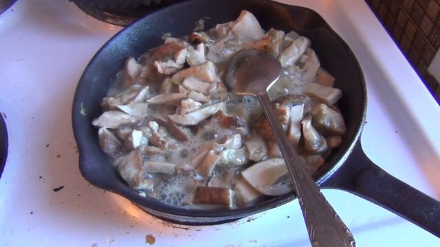 Замороженные белые грибы жаренные смотреть онлайн