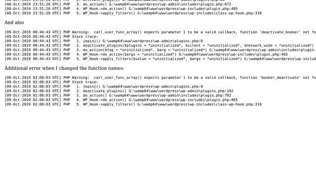 Wordpress: Wordpress Plugin Activate / Deactive Failing смотреть онлайн