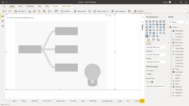 Power BI Tree based Custom Visualization смотреть онлайн