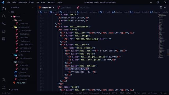 How To Make Ecommerce Website Using HTML And CSS Step By Step | Create e-Commerce Website смотреть онлайн