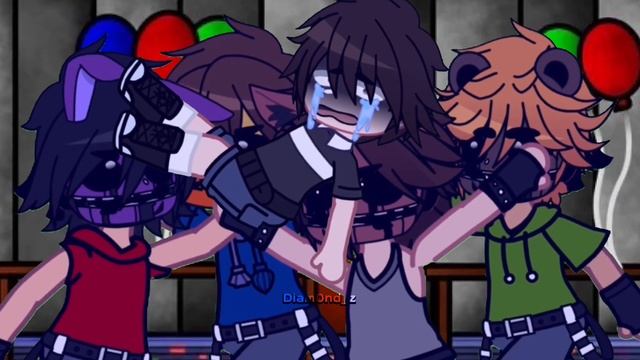 Dinner is not over meme || C.C Afton || Ft. Fnaf 4 tormentors + Elizabeth || FNaF смотреть онлайн