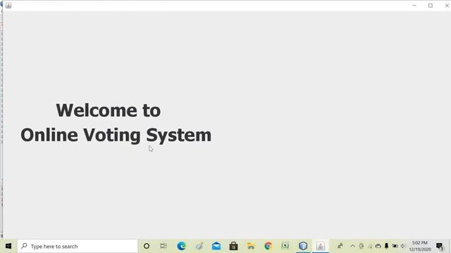 Online voting system in Java by Avaneesh Satpute смотреть онлайн