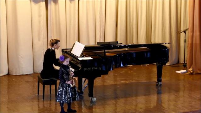 GOLDEN SAXOPHONE 2015 Anastasiya Rasskazova - sentimental valse смотреть онлайн