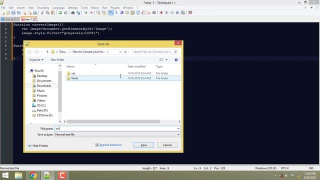 How to Convert your Image Background into Grayscale in JavaScript смотреть онлайн