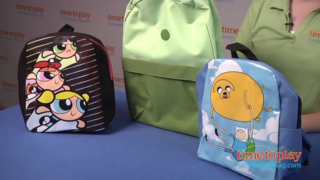 Adventure Time & Powerpuff Girls Backpacks from Bioworld смотреть онлайн