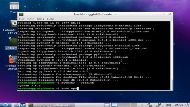 Cài đặt Python 3.8.4 trên hệ điều hành Linux смотреть онлайн
