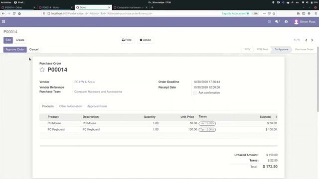 Purchase Order Approval Route - 2 cases смотреть онлайн