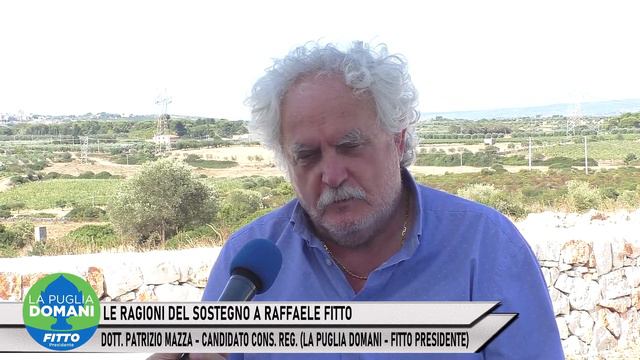 LE RAGIONI DEL SOSTEGNO A RAFFAELE FITTO - DOTT. PATRIZIO MAZZA(LA PUGLIA DOMANI - FITTO PRESIDENTE смотреть онлайн