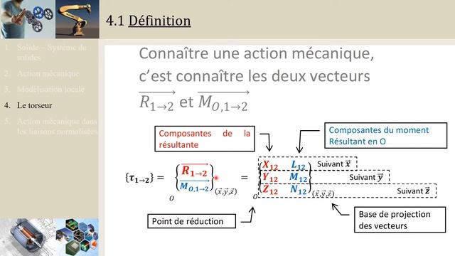 CI5.1 Représentation d'une action mécanique par un torseur (PCSI/MPSI/PTSI) смотреть онлайн