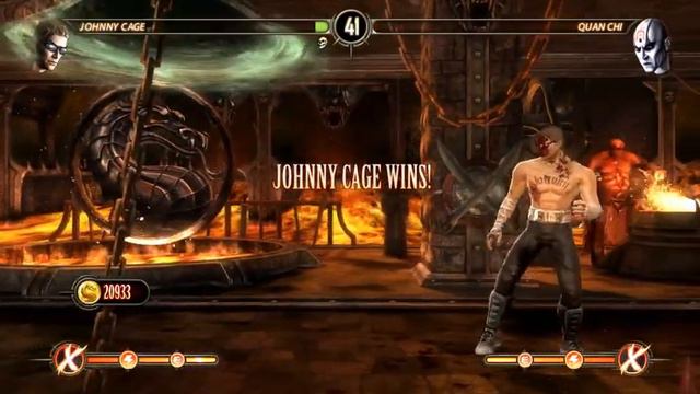 JOHNNY CAGE FATALITY! - Mortal Kombat Komplete Edition смотреть онлайн